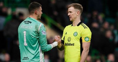 Celtic No1 Joe Hart in 'welcome' message to Benjamin Siegrist as he hands him 'great' tag