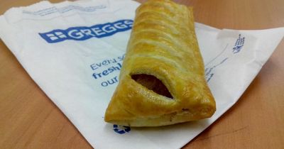 Woman bites down on Greggs sausage roll to discover there's a TOOTH inside