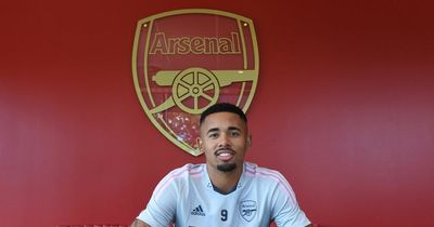 Gabriel Jesus' contract details revealed as Arsenal confirm transfer from Manchester City