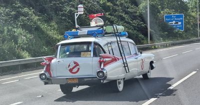 Edinburgh driver thought he was 'dreaming' after spotting iconic Ghostbusters car