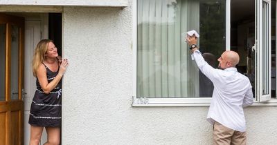 Mum pregnant after falling in love with Scouse window cleaner's cheeky remark