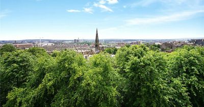 Glasgow property: 3 bed west end flat with balcony views and central cupola on sale for £440k