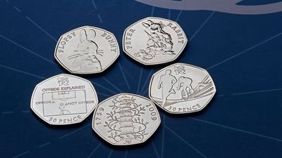 The Royal Mint reveals its 10 rarest 50p coins - how much they are worth