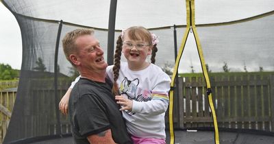 Housebound Ayrshire girl finally gets to play in dream garden after cowboy builder's despicable act