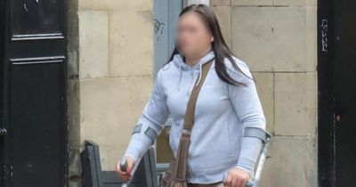 Woman said she had Covid as she danced about without a mask at court