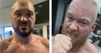 Thor Bjornsson makes Tyson Fury 'bloodbath' promise after exhibition fight hint