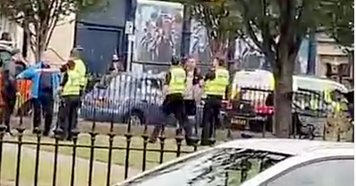 Edinburgh police scrambled to city centre park after reports of a fight breaking out