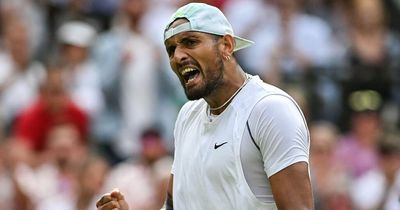 Nick Kyrgios battles through pain barrier to reach Wimbledon quarter-finals