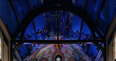 Ceiling in historic Glasgow venue named one of UK's best artworks