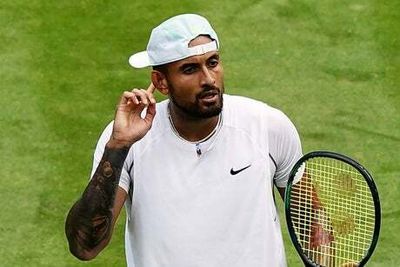 Wimbledon 2022: Nick Kyrgios muted but determined in shaking off injury to reach quarter-finals