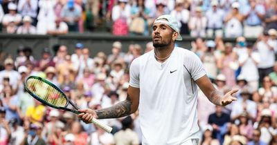 Tennis fan tells Nick Kyrgios what everyone is thinking during Wimbledon last 16 win