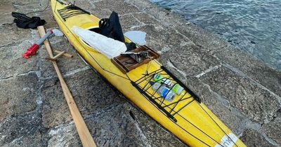 Kayaker rescued by Coast Guard after getting into difficulty off Dalkey island