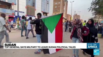 Sudan's Burhan says army is stepping back to allow for civilian government