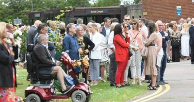 Leeds United captain Liam Cooper and Kalvin Phillips turn up at greengrocer's funeral