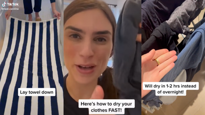 This TikToker Shared A Hack To Dry Yr Clothes Way Faster And Lord Knows NSW Residents Need This