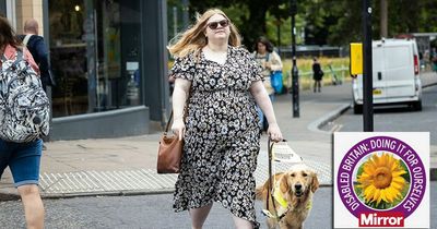 'Being grabbed, pushed or touched without warning is terrifying when you can’t see'