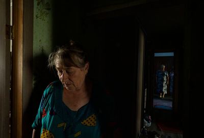 Ukrainians displaced near Kyiv fear for war-damaged homes
