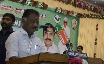OPS moves HC with plea to stall AIADMK’s July 11 general council meet