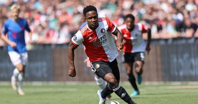 Feyenoord winger Luis Sinisterra labelled 'Eredivisie's best' amid links to Leeds United