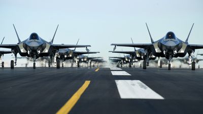 U.S. F-35 fighters arrive in South Korea as joint military drills ramp up