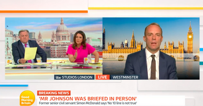 GMB's Susanna Reid dismantles Tory minister Dominic Raab in car crash interview