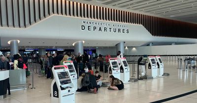 Man banned from Manchester Airport flight after two hour queue