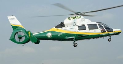 Air ambulance called out after cyclist injured in crash with car in Jarrow