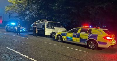 Scots cops pull over 'uninsured drunk driver with fake plates towing stolen car'