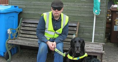 Blind man refused taxi ride as driver claims he's allergic to his guide dog