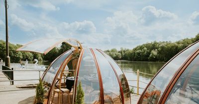 Heaton Park's popular Lakeside Domes where you can dine in the park are back for summer