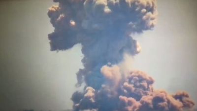 Massive Explosion As Ukrainian Forces Destroy Russian Ammo Depot