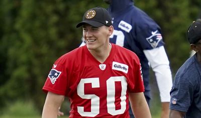 Mac Jones was showing off his deep ball on Instagram in a workout video