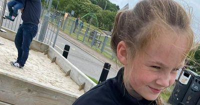 Scots schoolgirl attacked by Staffordshire Bull Terrier and left with huge bite mark as owner flees scene