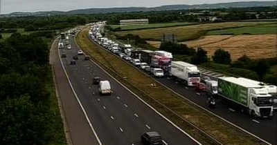 'Wrong way' crash on M5 near Weston-super-Mare sees one woman taken to hospital