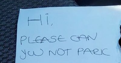 Mum fuming as neighbours leave 'rude' note on her car over parking dispute
