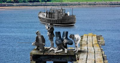 Past meets present at South Shields on the once-bustling River Tyne