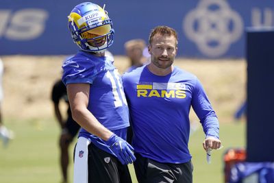 Sean McVay is a master at getting Rams WRs matched up on LBs