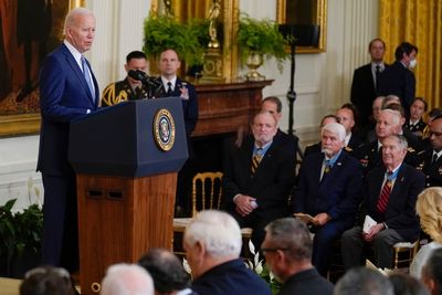 Biden awards Medal of Honor to 4 for Vietnam heroism