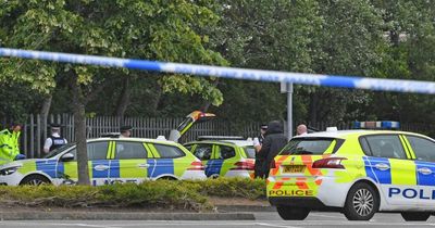 Shoppers' shock as man's body found close to busy retail park