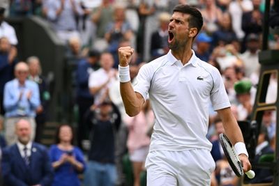 Djokovic battles from two sets down to reach 11th Wimbledon semi-final