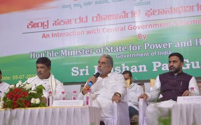 Union Minister on a three-day visit to Hassan
