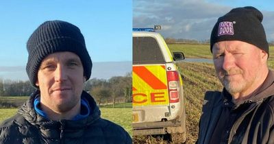 It's now illegal for these two men to be with a dog anywhere in England