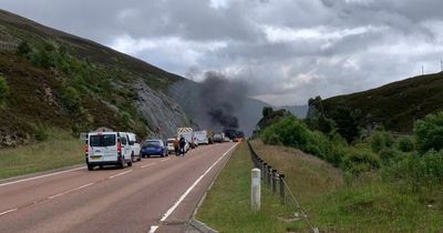A9 crash: Three dead and one injured in multi-vehicle horror smash on mountain pass