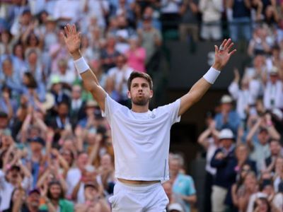 Cameron Norrie reaches Wimbledon semi-finals with five-set victory over David Goffin