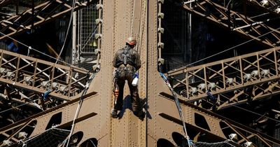‘Rusty’ Eiffel Tower is ‘crumbling’ as Paris landmark in urgent need of repair