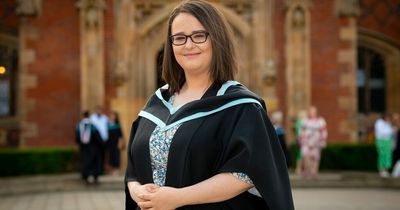 Co Antrim woman told to 'aim lower' after becoming a teenage mum graduates with law degree