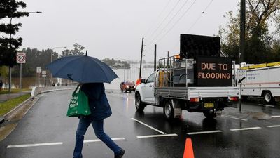 Flood warnings in several parts of NSW as emergency moves north of Sydney