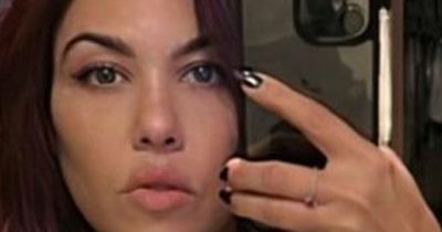 Kourtney Kardashian shows purple hair transformation after Travis released from hospital