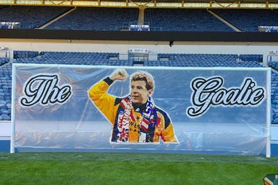 Rangers fan group unveil touching Andy Goram tribute display at Ibrox
