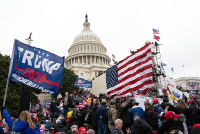 New video shows Capitol rioters’ reaction to Trump video in real time
